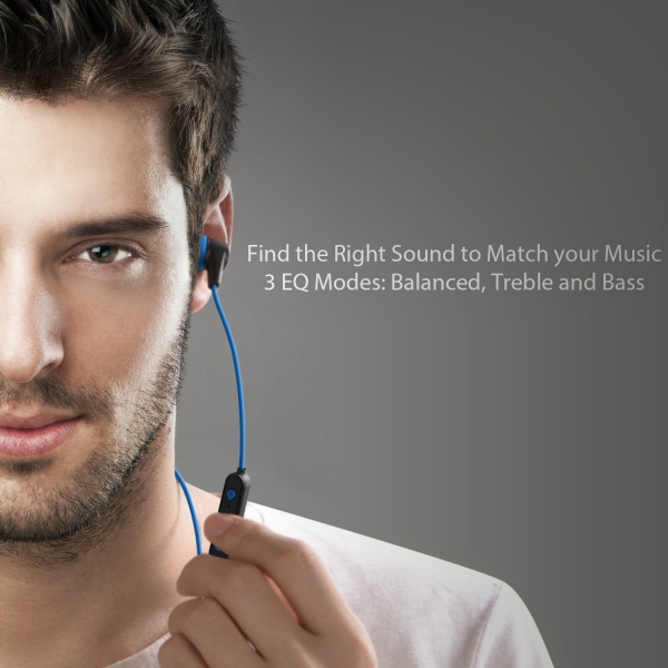 AUKEY EP-B40 Kablosuz Kulak ��i Kulakl�k-Blue