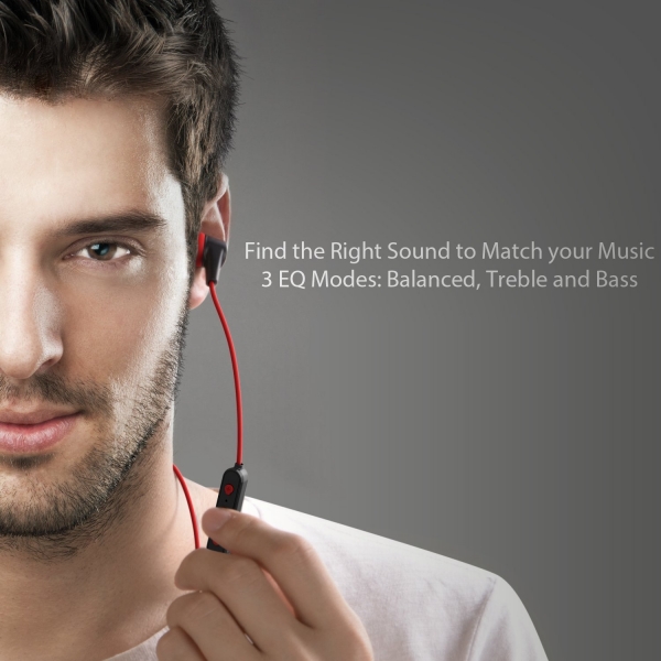 AUKEY EP-B40 Kablosuz Kulak ��i Kulakl�k-Red