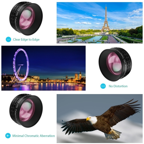 AUKEY Optic Pro 2x Ak�ll� Telefon Kamera Lensi