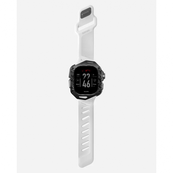 AULUMU Apple Watch Ultra 2 FKM Bumper Klf-White 