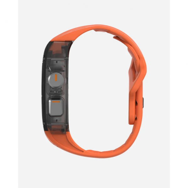 AULUMU Apple Watch Ultra 2 FKM Bumper Klf-Red Orange 