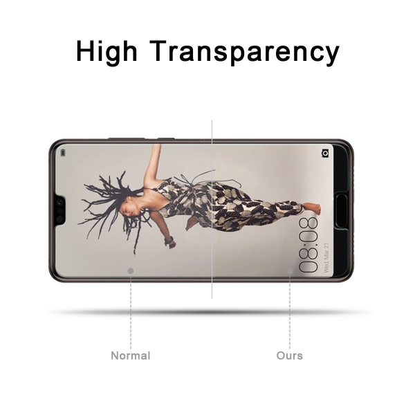 AVIDET Huawei P20 Temperli Cam Ekran Koruyucu (2 Adet)