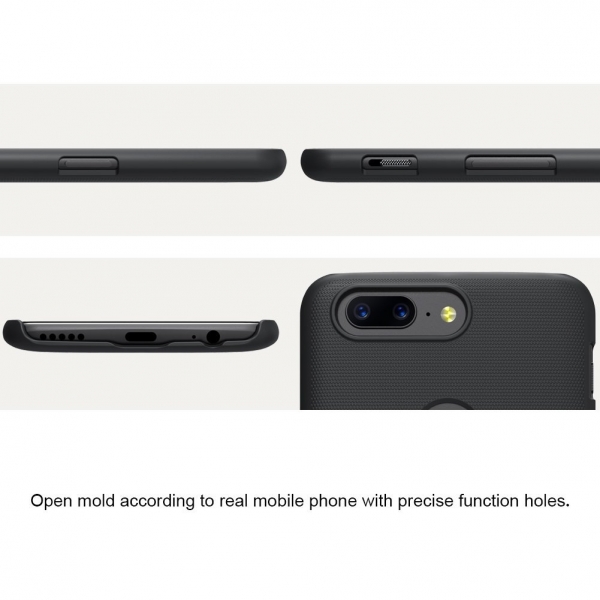 AVIDET OnePlus 5T Hard Klf-White