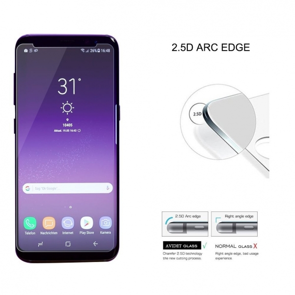 AVIDET Samsung Galaxy A8 Plus Cam Ekran Koruyucu (2 Adet)