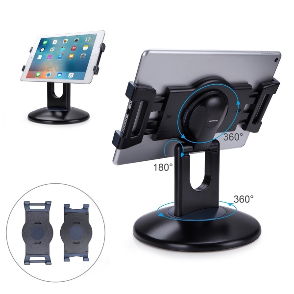 AboveTEK Kiosk Tablet Stand-Black