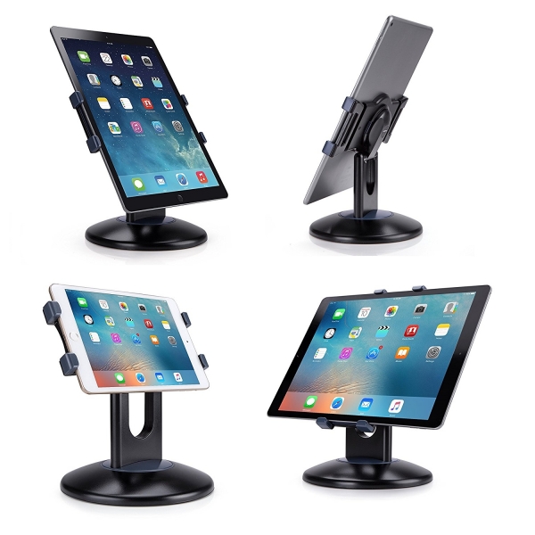 AboveTEK Kiosk Tablet Stand-Black