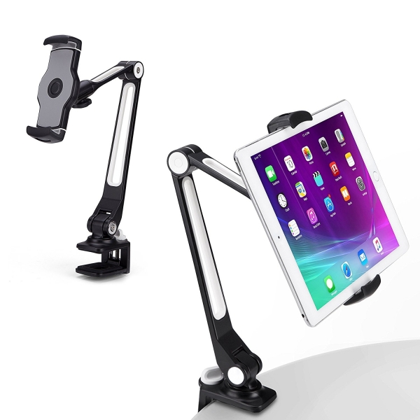 AboveTEK Sturdy Telefon/Tablet Stand-Black