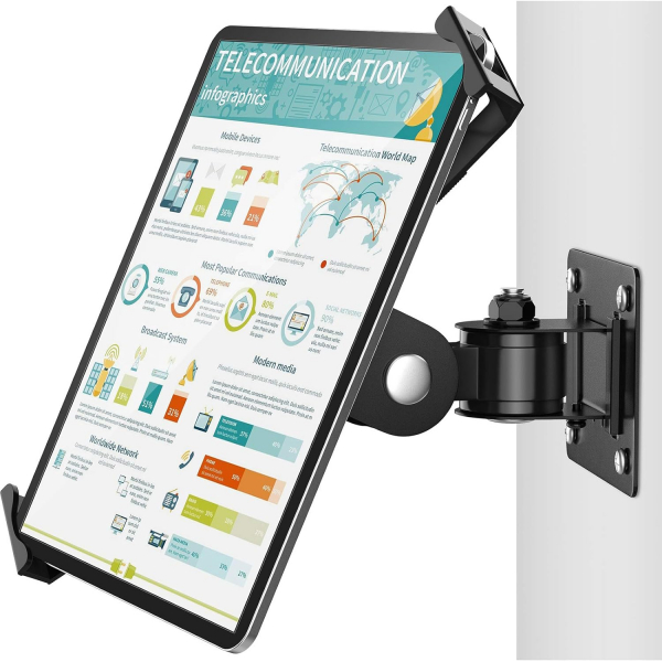 AboveTEK Tablet in Duvar Montaj (7 in-11 in)-Black