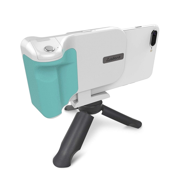 Adonit PhotoGrip Qi Bluetooth Telefon in Kamera Deklanr-White