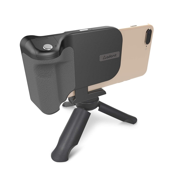 Adonit PhotoGrip Qi Bluetooth Telefon in Kamera Deklanr-Black