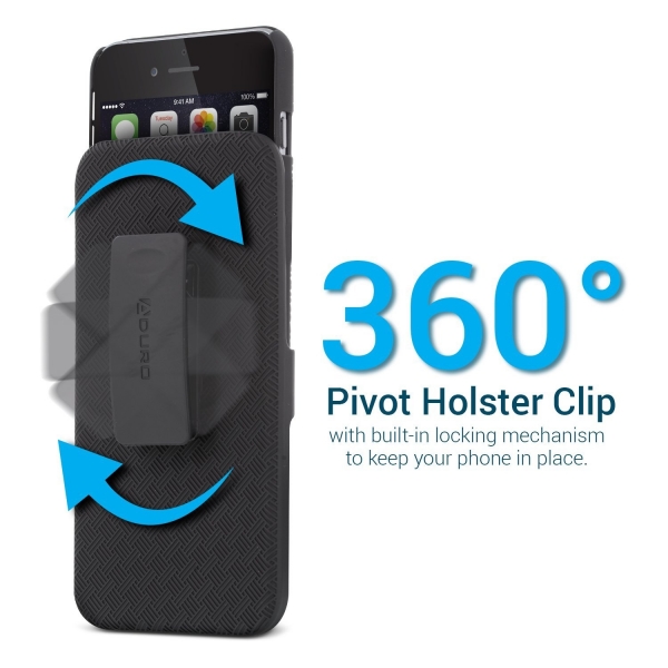Aduro Apple iPhone 7 Shell Holster Combo Klf
