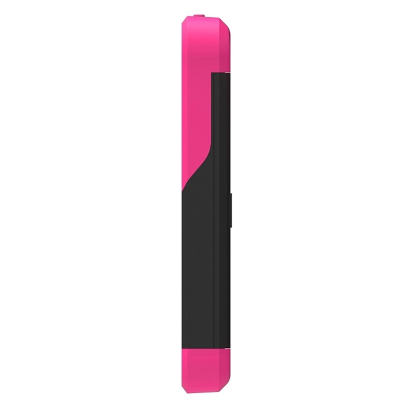 Aduro iPhone SE / 5S / 5 Cache Rugged ift Katmanl Klf-Black - Pink