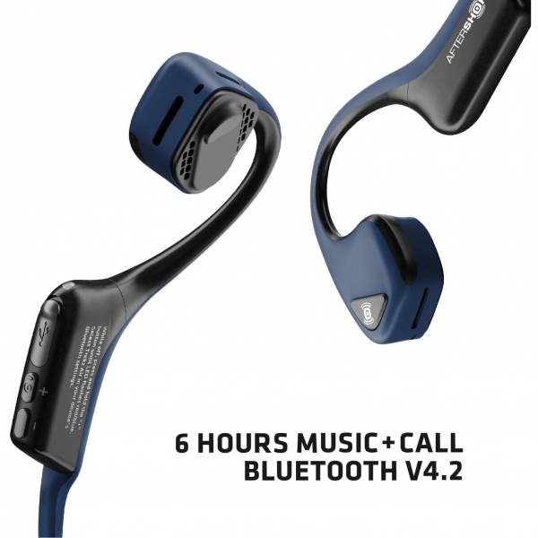 AfterShokz Air Open Ear Wireless Bone Ense Tipi Kulaklk-Midnight Blue