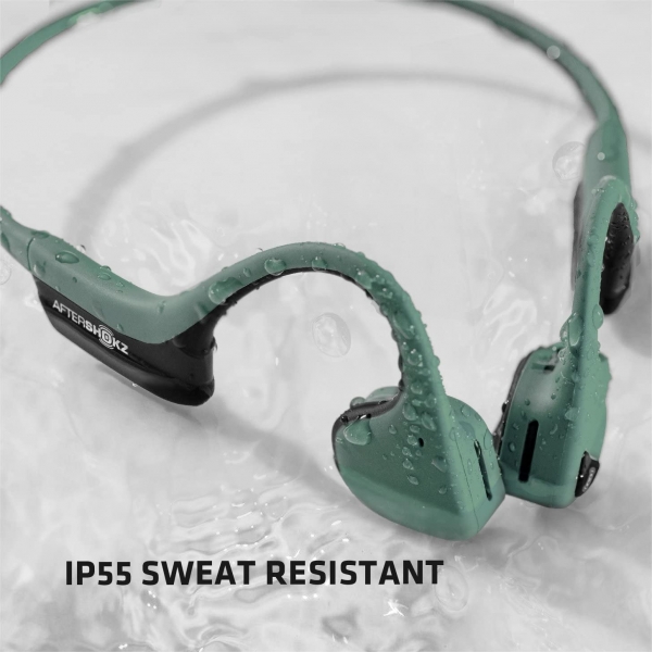 AfterShokz Air Open Ear Wireless Bone Ense Tipi Kulaklk-Forest Green