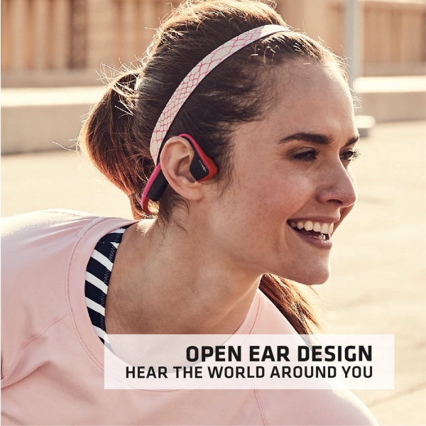 AfterShokz Titanium Wireless Bone Ense Tipi Kulaklk-Pink