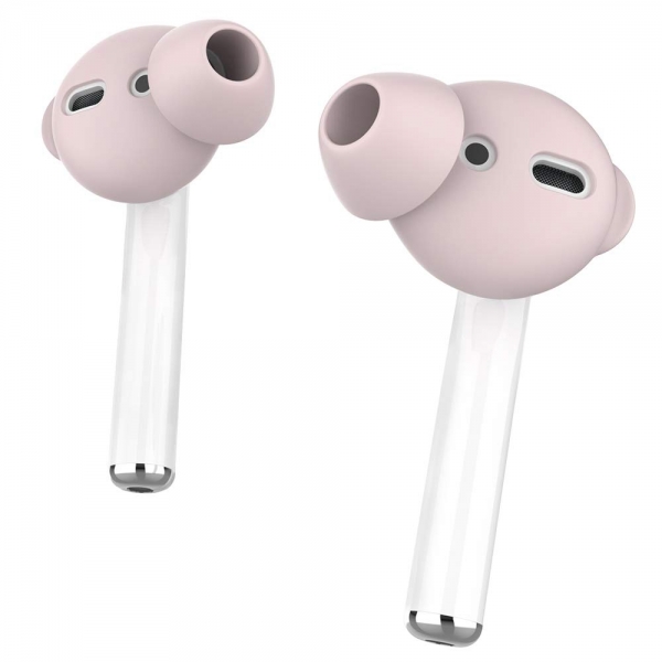 AhaStyle Apple AirPod Silikon Kulak Ucu (Small)-Pink