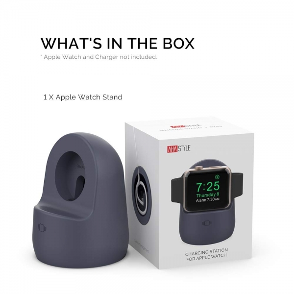 AhaStyle Apple Watch Silikon arj Stand-Dark Blue