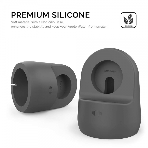 AhaStyle Apple Watch Silikon arj Stand-Dark Gray