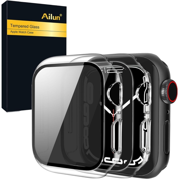 Ailun Apple Watch 9 45mm Bumper Klf-Grey