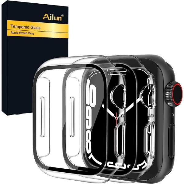 Ailun Apple Watch 9 45mm Bumper Klf-Transparent
