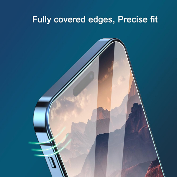 Ailun Apple iPhone 16/15/15 Pro effaf Ekran Koruyucu 