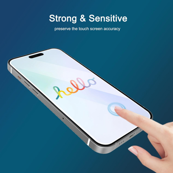 Ailun Apple iPhone 16/15/15 Pro effaf Ekran Koruyucu 