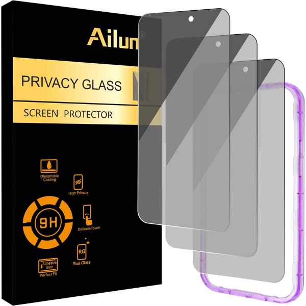 Ailun iPhone 17 Pro Max Privacy Ekran Koruyucu(3Adet)
