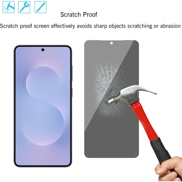 Ailun Galaxy S25 Edge Privacy Ekran Koruyucu (3+3 Adet)