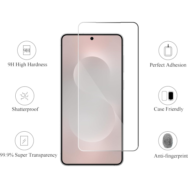 Ailun Galaxy S25 Edge Ekran Koruyucu (3+3 Adet)