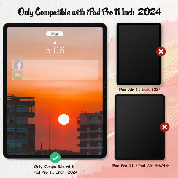 bersem iPad Pro Mat Ekran Koruyucu (11 in)(2 Adet)