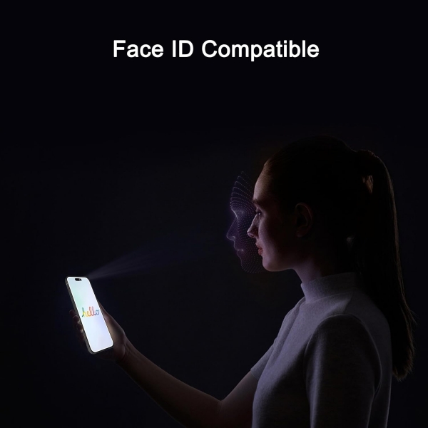 Ailun Apple iPhone 15/15 Pro Privacy Cam Ekran Koruyucu (3 Adet)