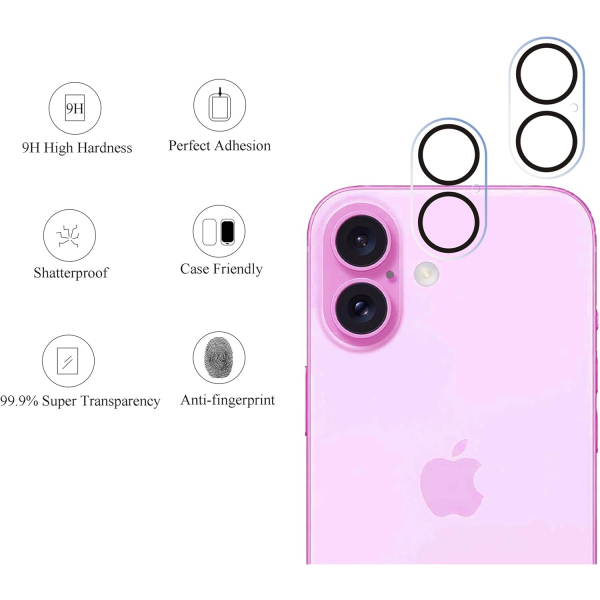 Ailun iPhone 16/16 Plus Kamera Koruyucu