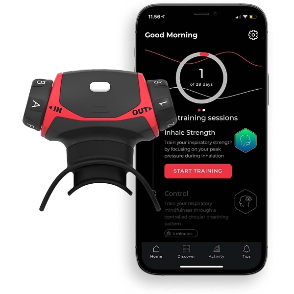 Airofit Pro Akll Solunum Egzersiz Cihaz