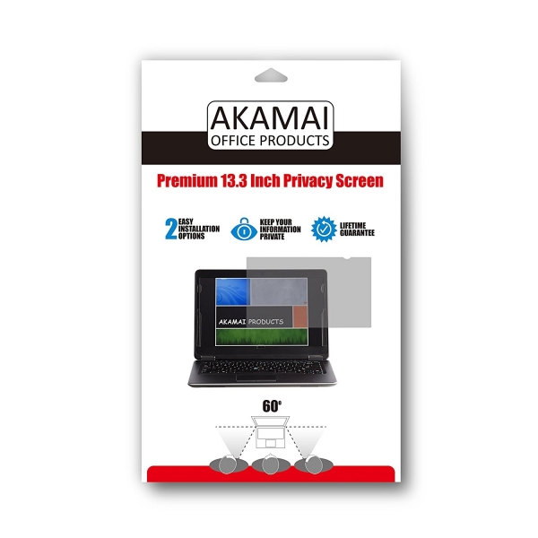 Akamai 13.3 in Laptop in Ekran Filtresi