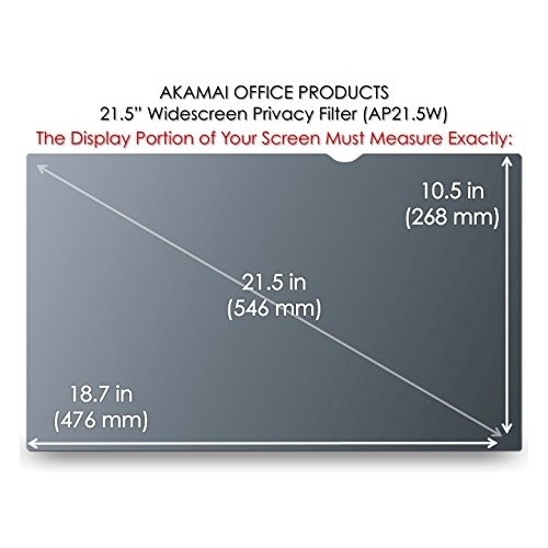 Akamai Gizlilik Ekran Filtresi (21.5 in)