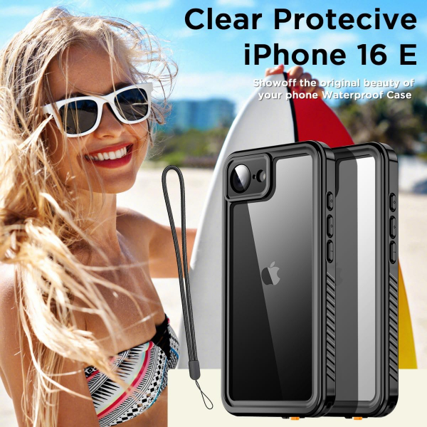 AlCase Apple iPhone 16e Su Geirmez MagSafe Klf 