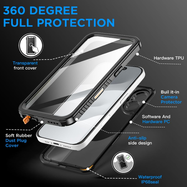 AlCase Apple iPhone 17 Su Geirmez Klf 