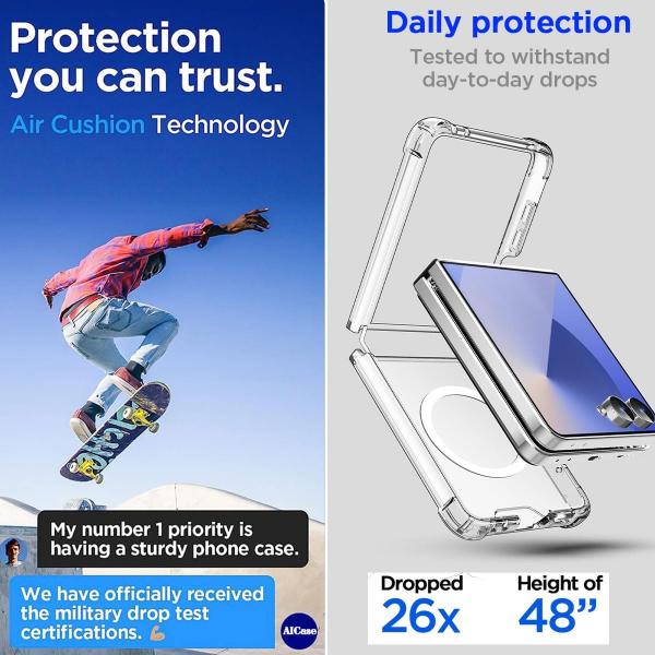 AlCase Samsung Galaxy Z Flip 7 MagSafe Klf