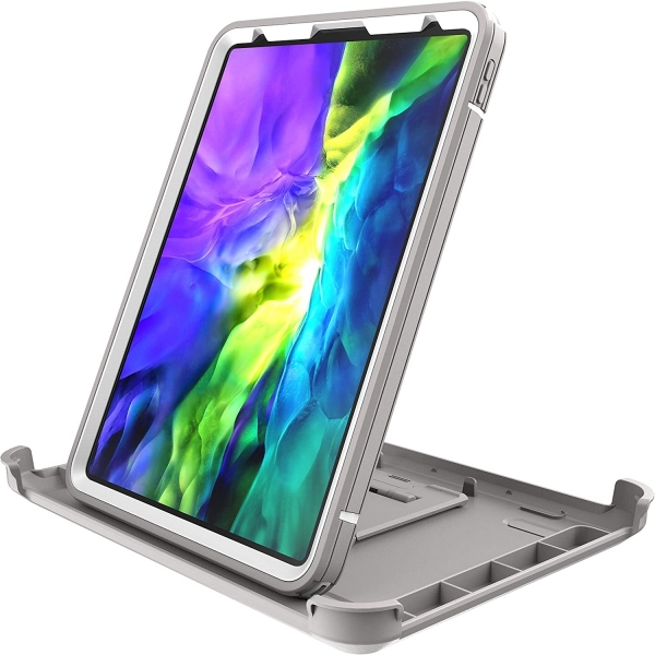 AlCase Darbeye Dayankl iPad Pro Klf (11 in)(4.Nesil)-Gray White