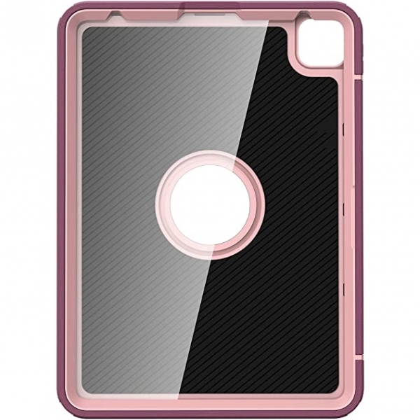 AlCase Darbeye Dayankl iPad Pro Klf (11 in)(4.Nesil)-Purple Pink