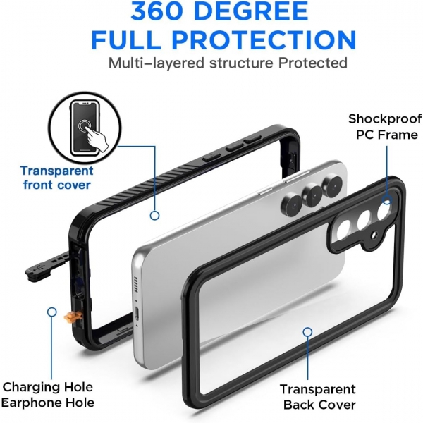 AlCase Galaxy S24 Plus Su Geirmez Klf 