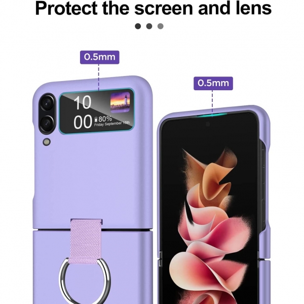 AlCase Galaxy Z Flip 4 5G Klf -Purple