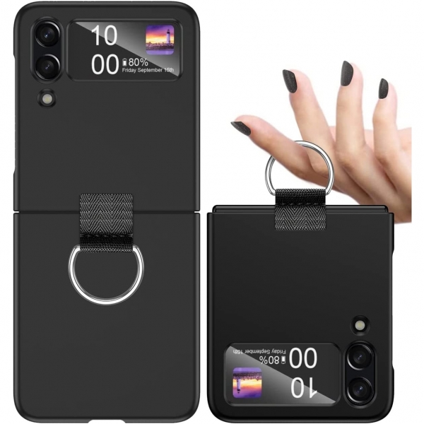 AlCase Galaxy Z Flip 4 5G Klf -Black