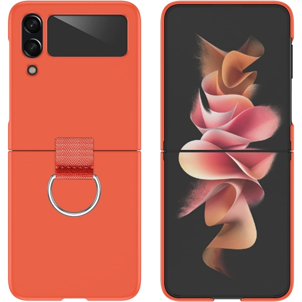 AlCase Galaxy Z Flip 4 5G Klf -Orange