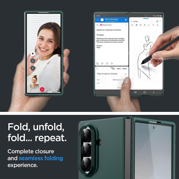 AlCase Samsung Galaxy Z Fold 7 Klf -Green 