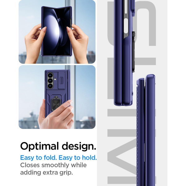 AlCase Samsung Galaxy Z Fold 7 Rugged Klf -Blue