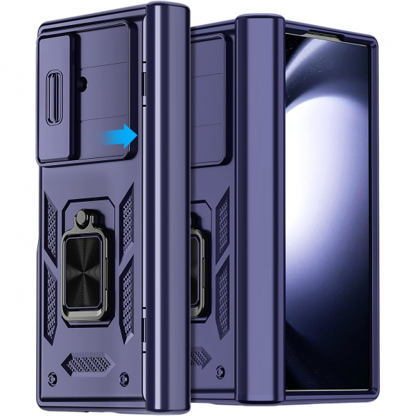 AlCase Samsung Galaxy Z Fold 7 Rugged Klf -Blue