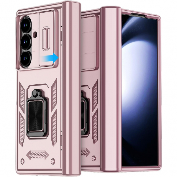 AlCase Samsung Galaxy Z Fold 7 Rugged Klf -Rose Gold