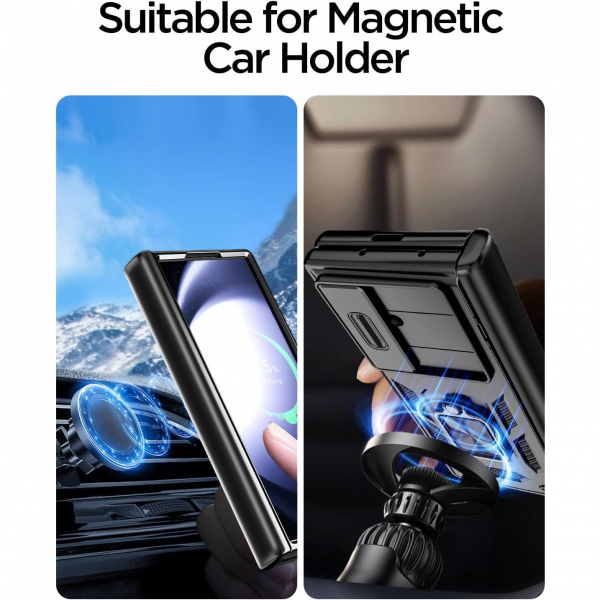AlCase Samsung Galaxy Z Fold 7 Rugged Klf -Black