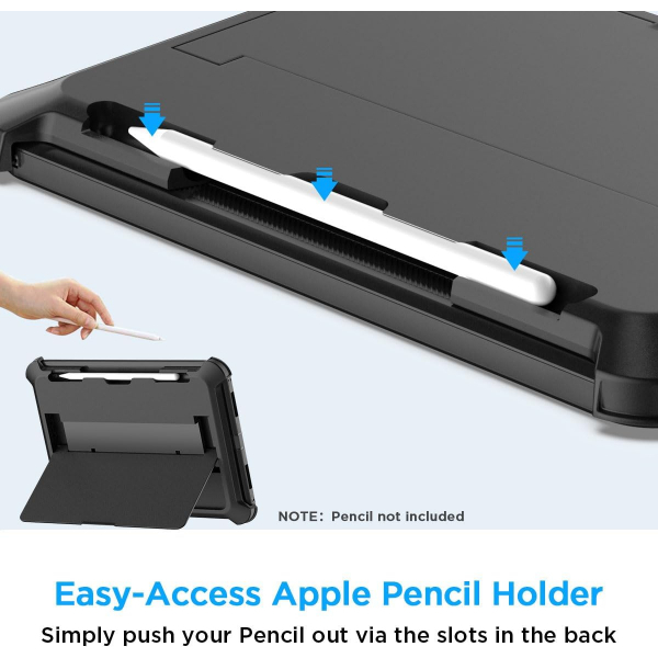 AlCase Apple iPad A16 Standl Klf (11 in)-Black 